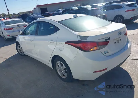 2014 Hyundai Elantra Se из США, поврежденный, VIN 5NPDH4AEXEH461552